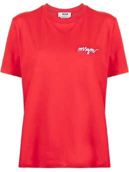 MSGM: Красная футболка 