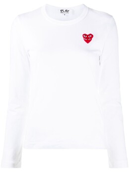 Comme Des Garçons Play: Топ с длинным рукавом 