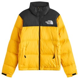 The North Face: Жёлтая куртка  Nuptse