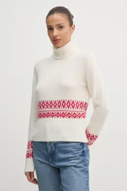 United Colors Of Benetton: Бежевый свитер 