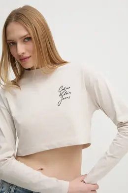 Calvin Klein Jeans: Хлопковый топ 
