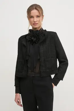 DKNY: Чёрная куртка 