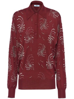 Prada: Кашемировая рубашка 
