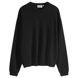Carhartt WIP: Чёрный топ 