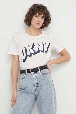 DKNY: Хлопковая футболка 