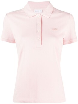 Lacoste: Розовая рубашка 