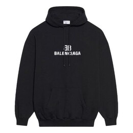 Balenciaga: Флисовый свитер  BB