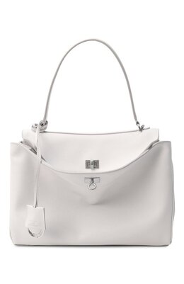 Balenciaga: Белая сумка 