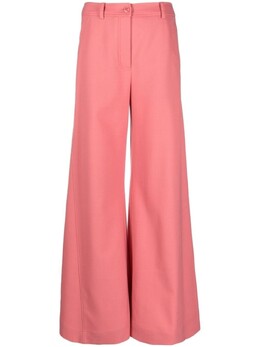 Boutique Moschino: Расклешённые брюки 