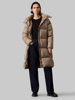 Calvin Klein Jeans: Бежевая куртка 