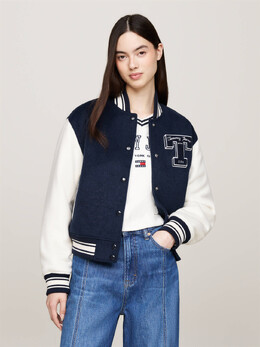 Tommy Jeans: Тёмная куртка 