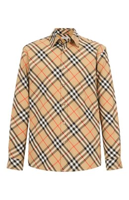 Burberry: Хлопковая рубашка 