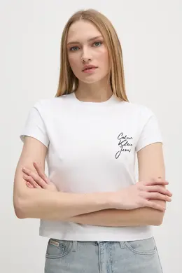 Calvin Klein Jeans: Хлопковая футболка 