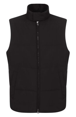 Canali: Чёрный жилет 