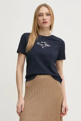 Tommy Hilfiger: Хлопковая футболка 