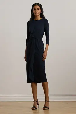 Lauren Ralph Lauren: Тёмное платье 