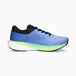 PUMA: Голубые кроссовки  Deviate Nitro