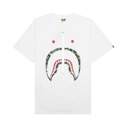 A BATHING APE: Белая футболка 