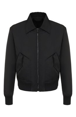 Balmain: Чёрная куртка 