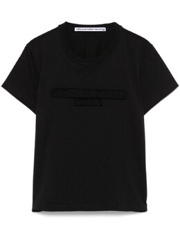 Alexander Wang: Чёрная футболка 