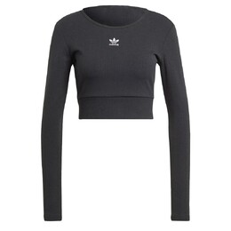 Adidas: Чёрный свитшот  Essentials