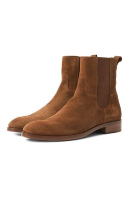 Casadei: Коричневые ботинки 