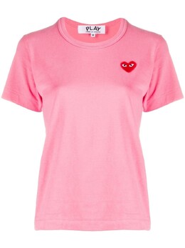 Comme Des Garçons Play: Футболка с принтом 