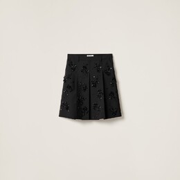 Miu Miu: Юбка из мохера 