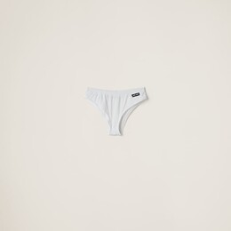 Miu Miu: Белые трусы 
