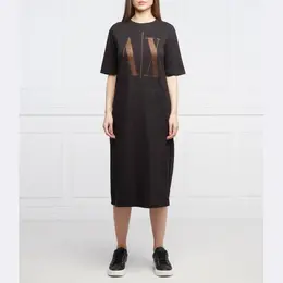Armani Exchange: Чёрное платье 