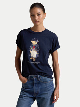 Polo Ralph Lauren: Синяя футболка 