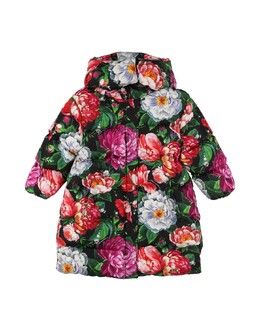 Dolce & Gabbana: Красный пуховик 