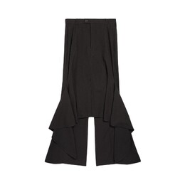 Balenciaga: Чёрная юбка 