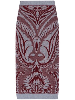 Etro: Юбка из шерсти 