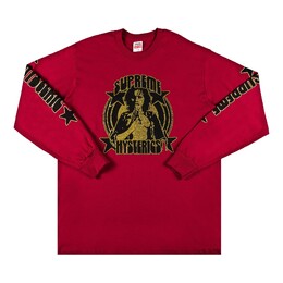 Supreme: Футболка  Hysteric Glamour с длинным рукавом