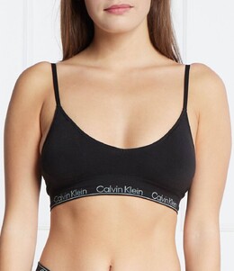 Calvin Klein Underwear: Чёрный бюстгальтер 