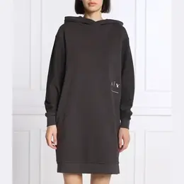 Armani Exchange: Серое платье 