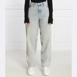 Calvin Klein: Прямые джинсы 