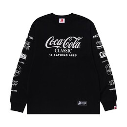 A BATHING APE: Футболка с длинным рукавом 
