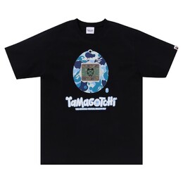 A BATHING APE: Чёрная футболка 