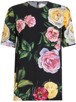 Dolce & Gabbana: Блуза с принтом 