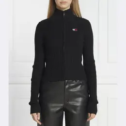 Tommy Hilfiger: Чёрный кардиган 