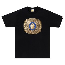 A BATHING APE: Чёрная футболка 