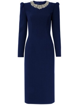 Jenny Packham: Синее платье 