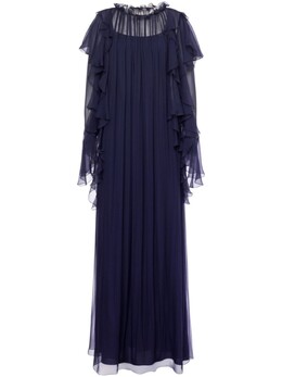 Alberta Ferretti: Длинное платье 