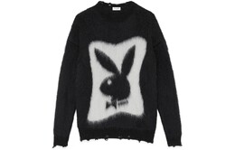 Saint Laurent: Чёрный свитер 