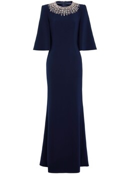 Jenny Packham: Синее платье 