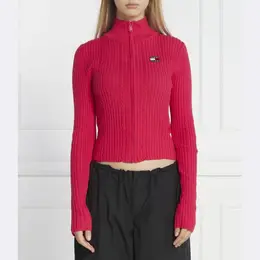 Tommy Hilfiger: Розовый кардиган 