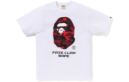 A BATHING APE: Белая футболка 
