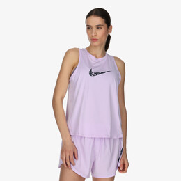 Nike: Фиолетовая футболка 